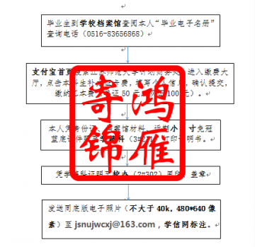 江苏师范大学毕业/学位证明书补办流程