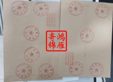新疆大学出国留学成绩单打印盖章密封案例
