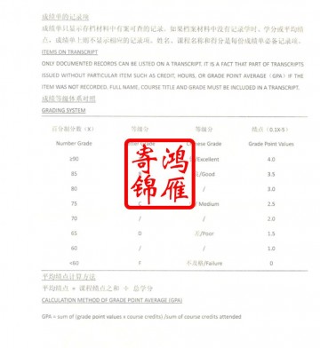 上海外国语大学成绩绩点说明