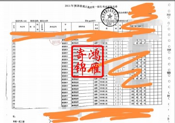 西北大学函授毕业新生录取花名册打印案例