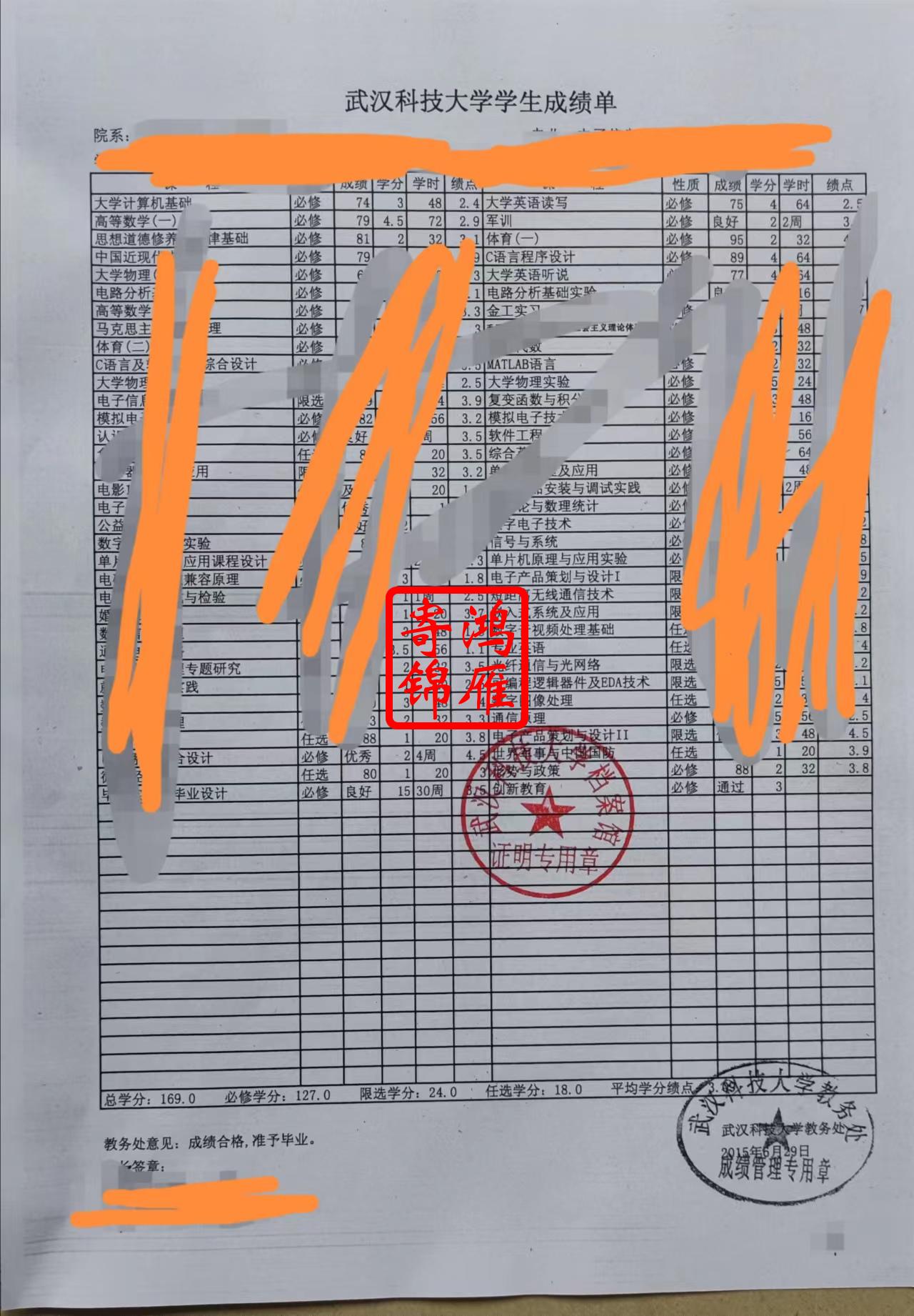 武汉科技大学本科中文成绩单打印案例.jpg