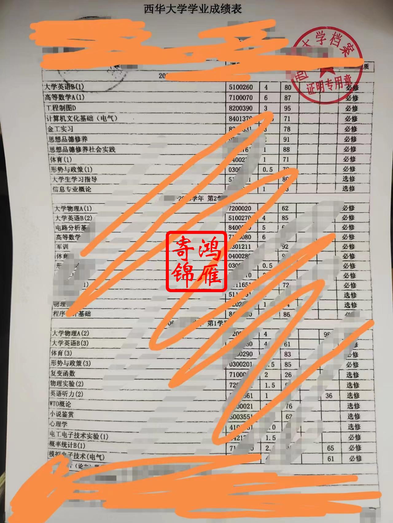 西华大学本科中文成绩单打印案例.jpg