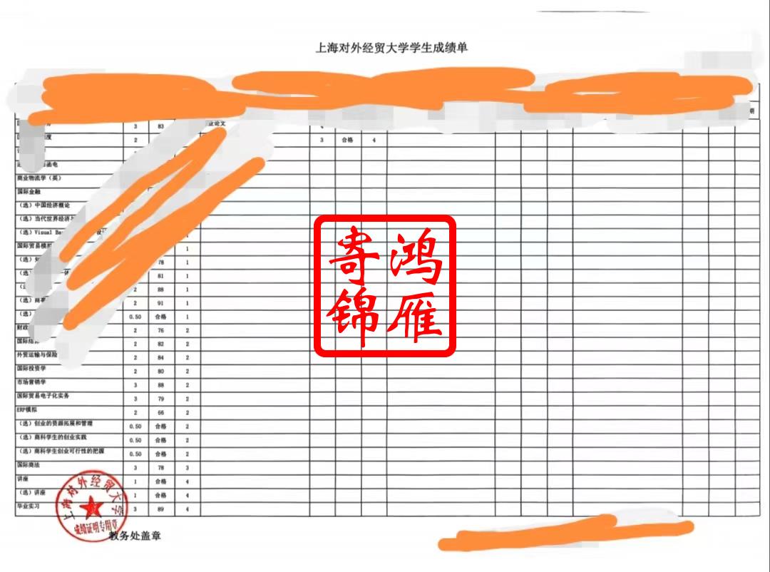 上海对外经贸大学出国中文成绩单打印案例2.jpg